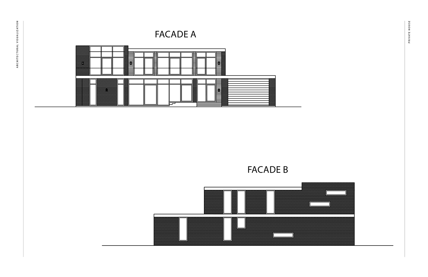 architecture 3dsmax coronarenderer archviz design house magazine modern visualization Layout