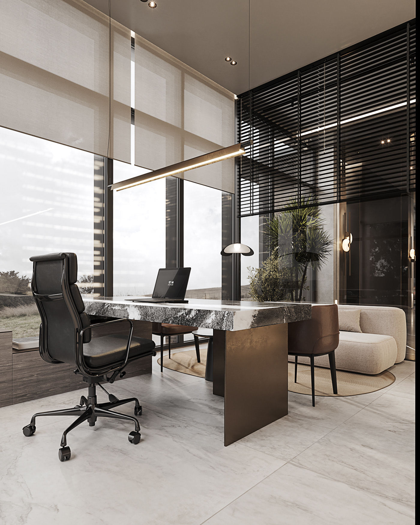 interior design  architecture visualization modern CGI furniture design  Interior design visual identity designer
