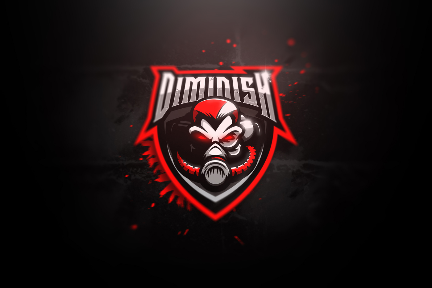 mascot logo Gaming Logo csgo esports logo  team logo Logo Design mask mascot logo Gamer