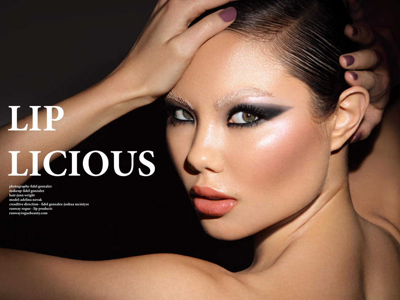 lipstick MUA makeup retouch retouching  campaign magazine editorials editorial Photography 