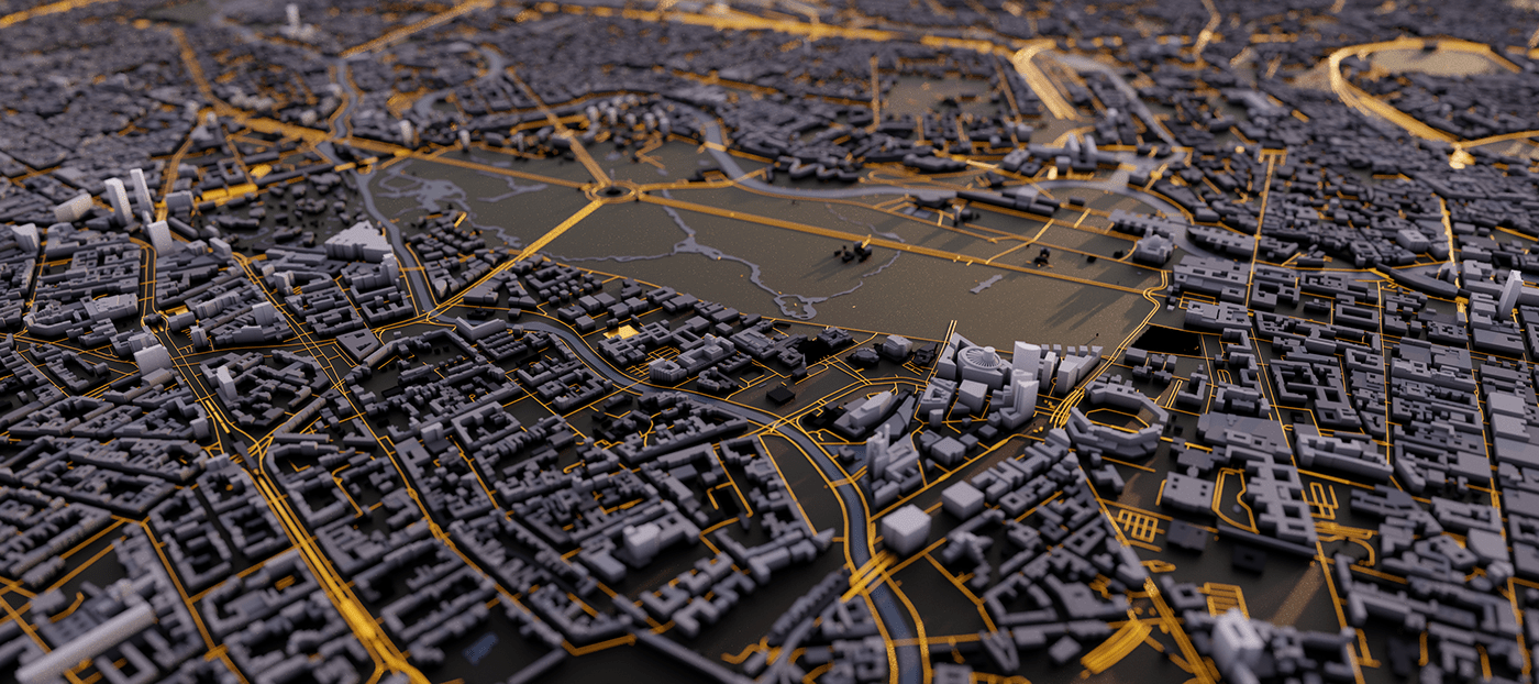 3D berlin blender cycles maps openstreetmap OSM Render