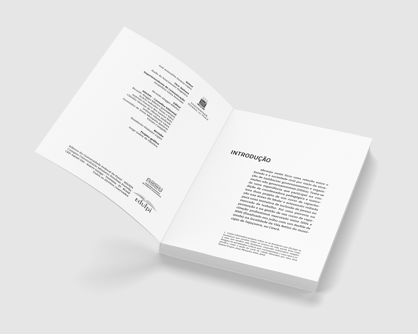 graphic project editorial graphic design coverbook Capa Livro diagramação tecnomoda semiarido