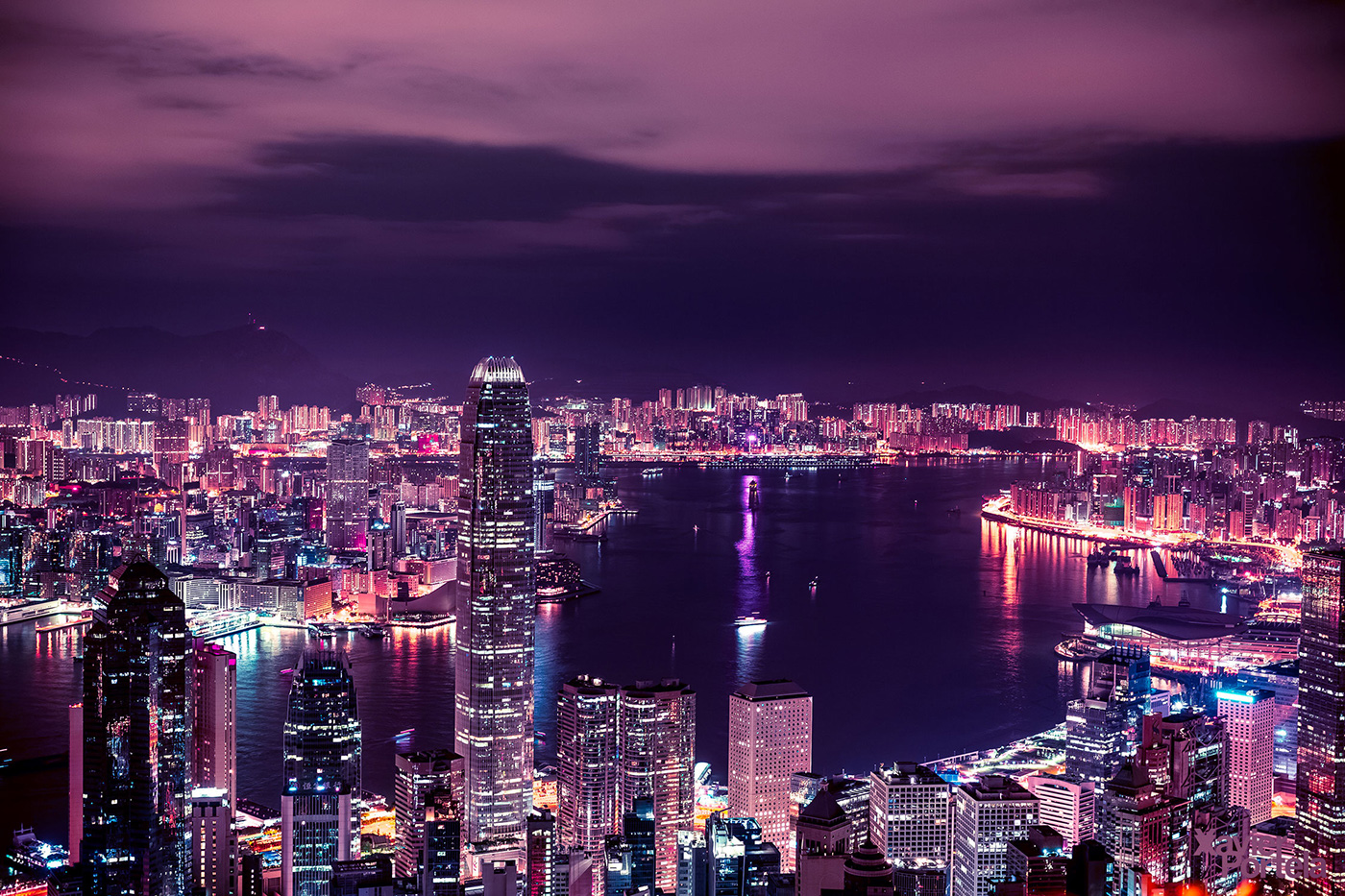 glow tokyo hongkong night Photography  pink neon city Urban Street