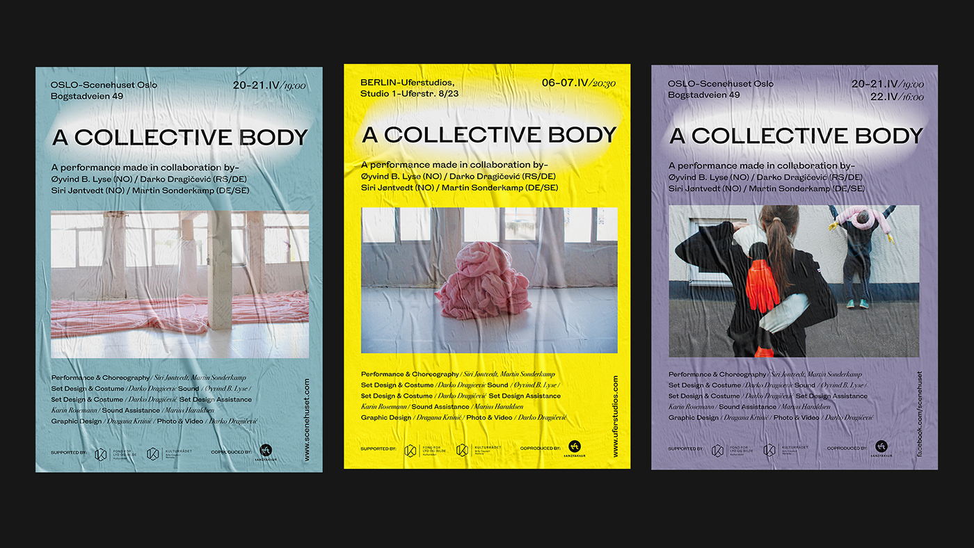 poster Performance art Event print minimal body yellow Photography  art direction 