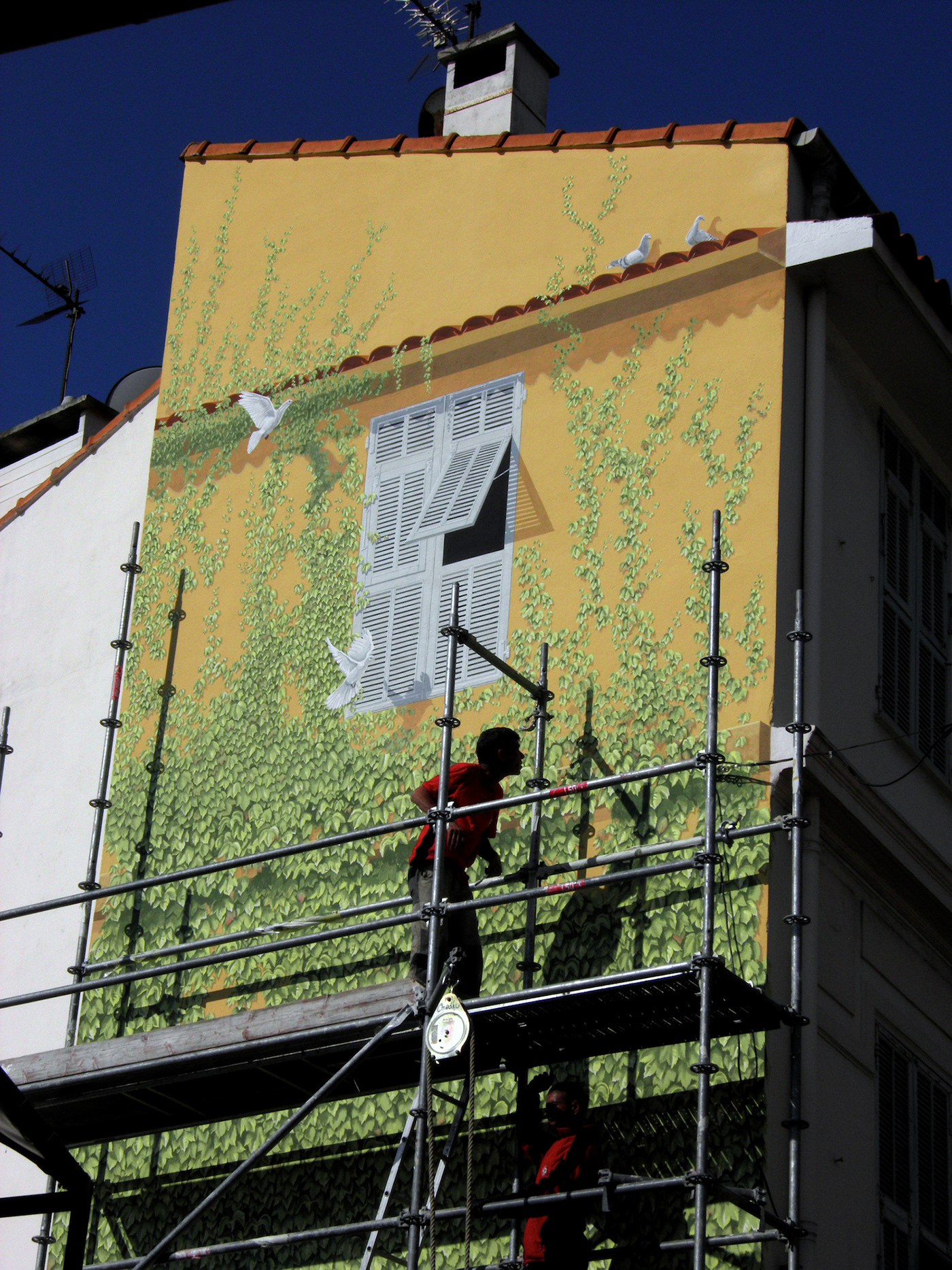 Trompe L'oeil Landscape Murals acrylic decoration Rc Design fresque wall designs frises méditerranée