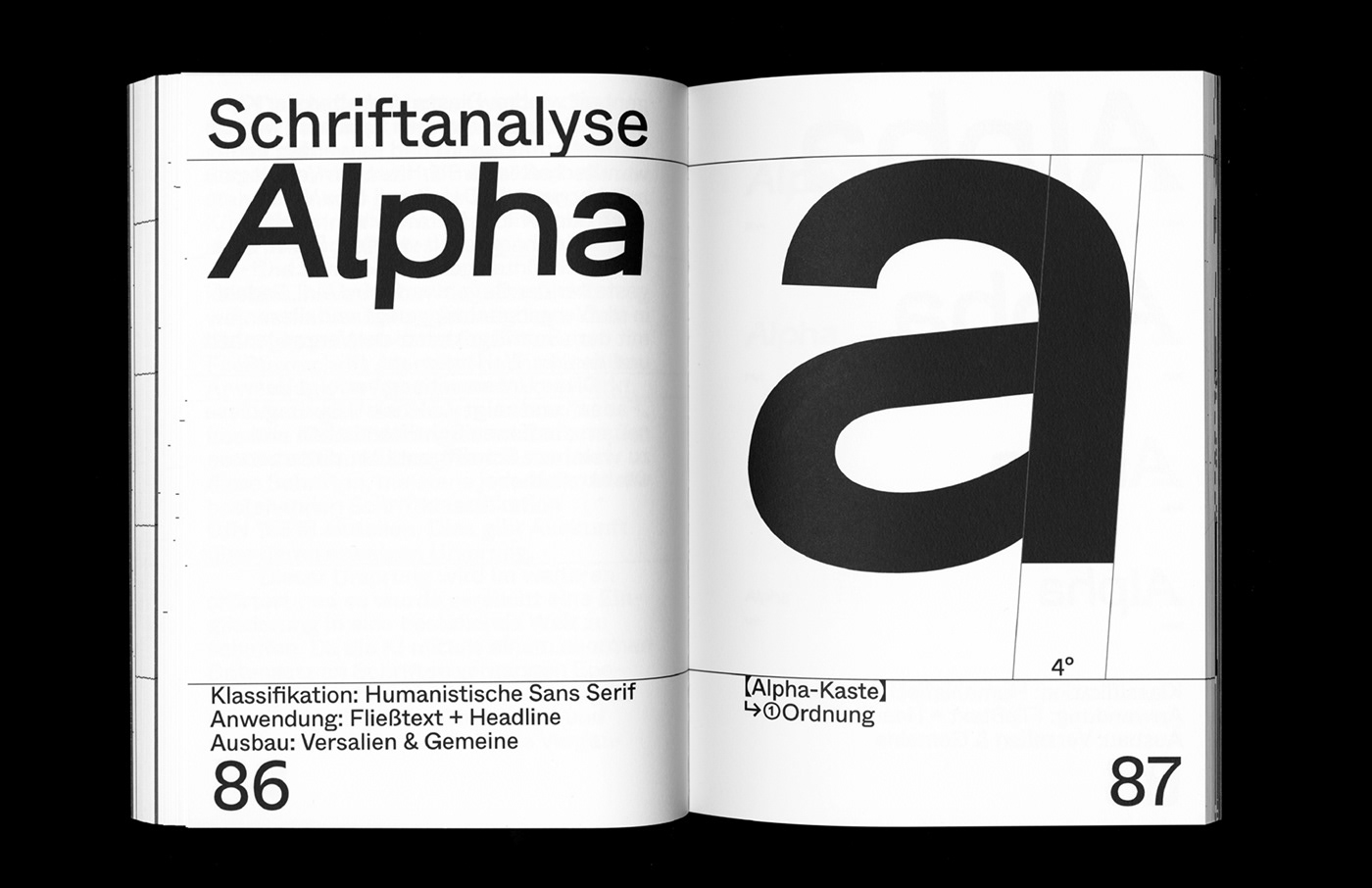 Alpha Epsilon, Alpha a Font