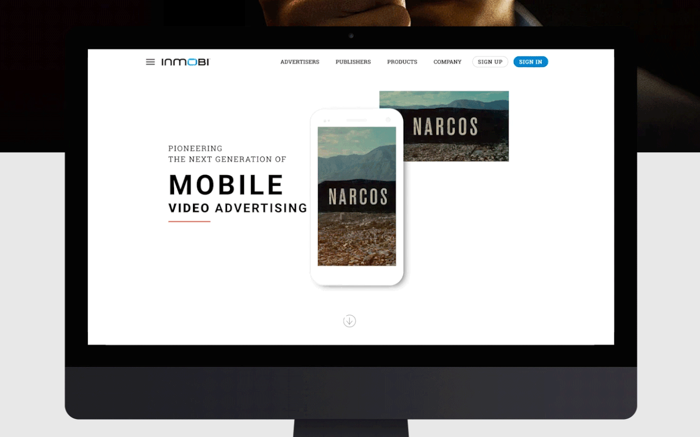 mobile video Experience Website Advertising  creative ad narcos BMW art direction 
