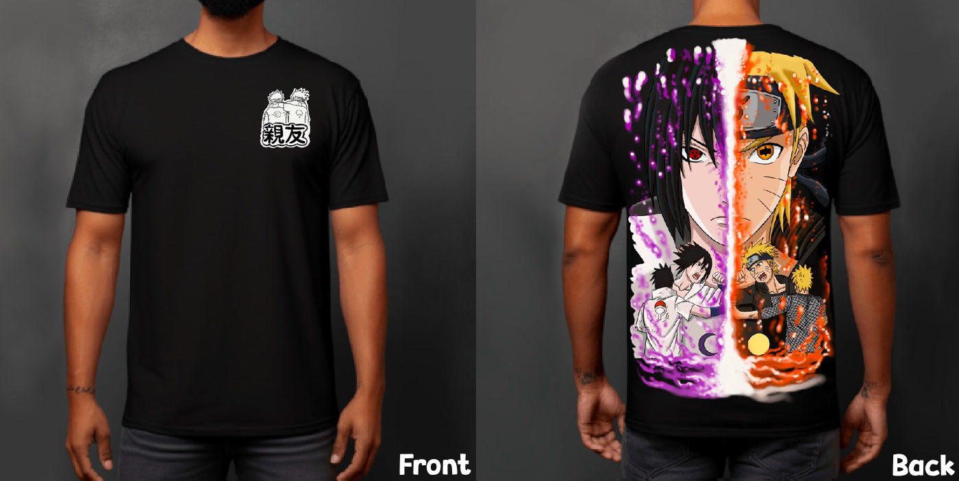 tshirt design designer tees shirt design clothing brand cloths anime anime brand CLOTHING ANIME naruto drop design de camisas camisas camisas de anime camisas geek design gráfico sasuke Lee gaara