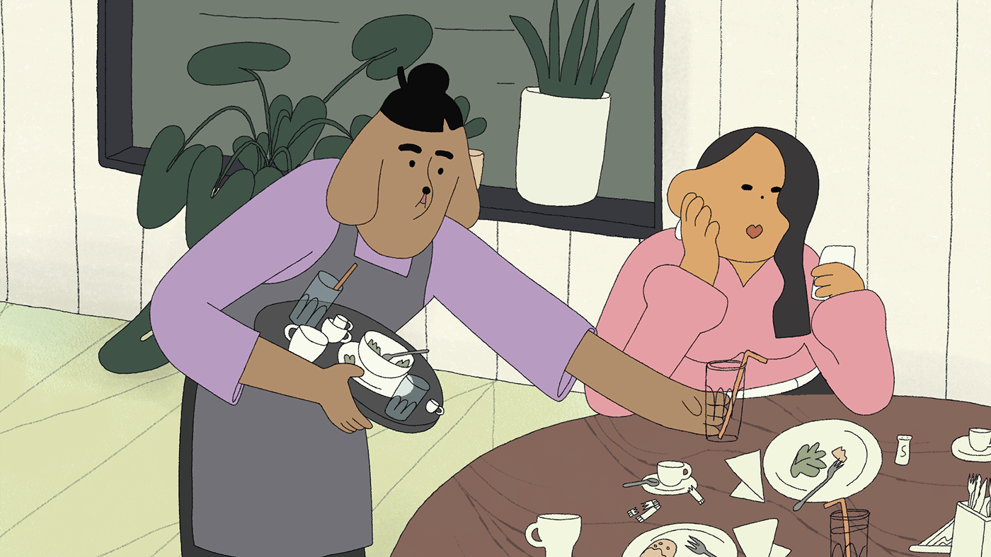 animation  cafe short film Solidarity