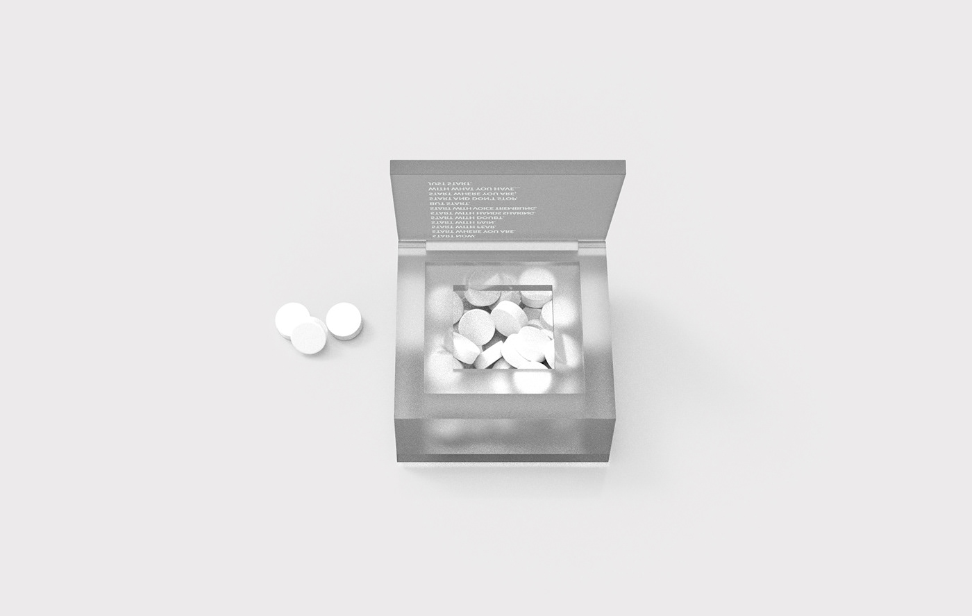 Candy package design  graphic design  design minimal geometry Transparency adobeawards Health rendering
