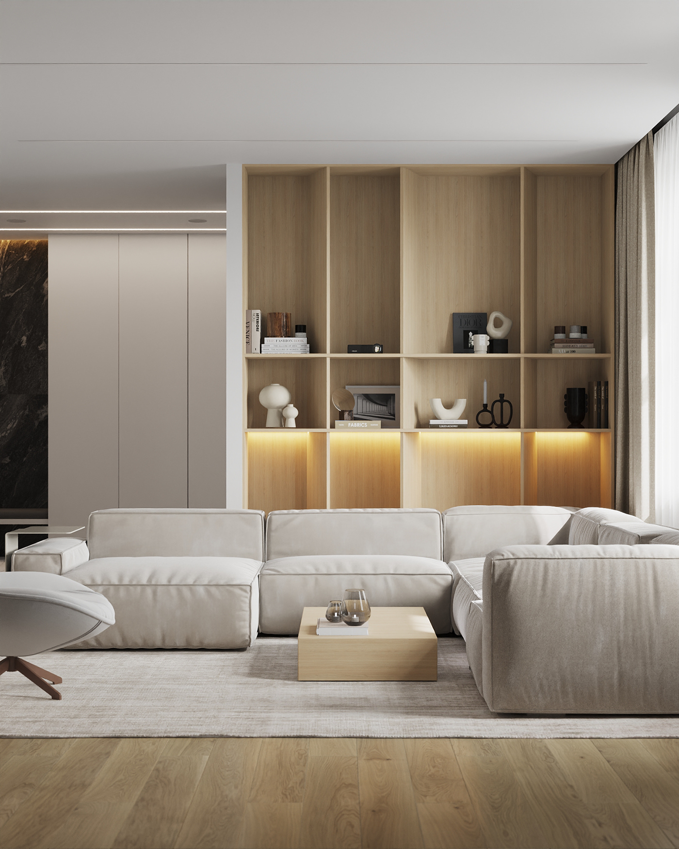 contemporary fireplace interior design  living room Minimalism modern White