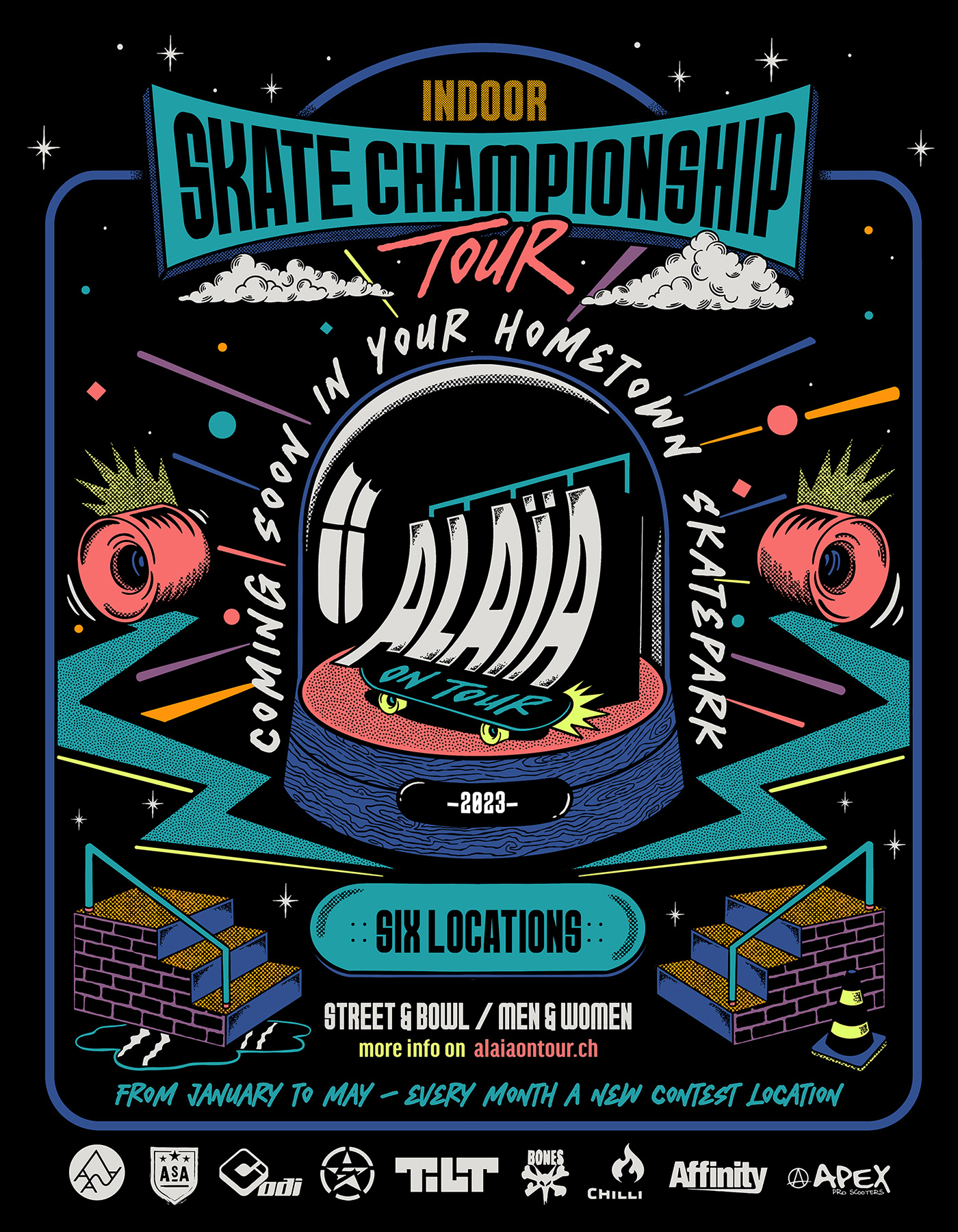 branding  graphic design  ILLUSTRATION  logo poster skate skateboarding skateboards Surf Vans