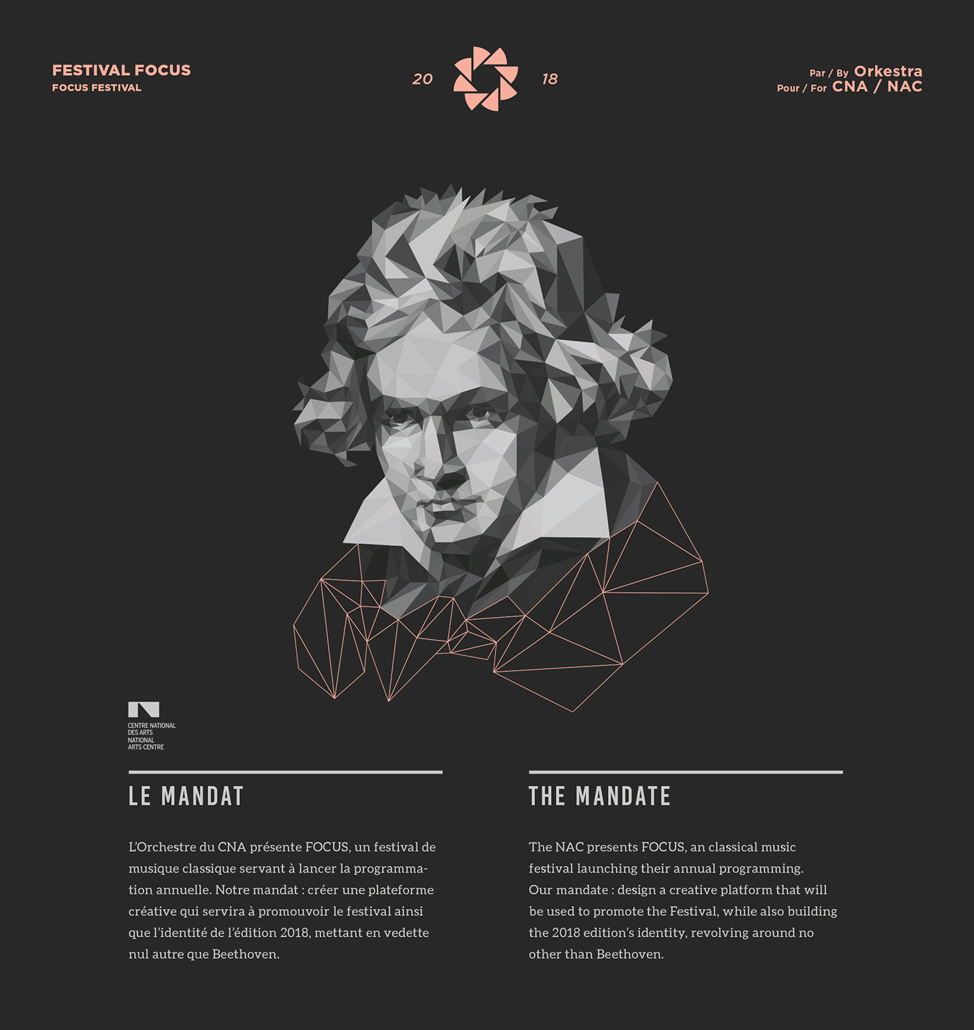 ILLUSTRATION  beethoven Classic music orchestra animation  symphony branding  Canada festival