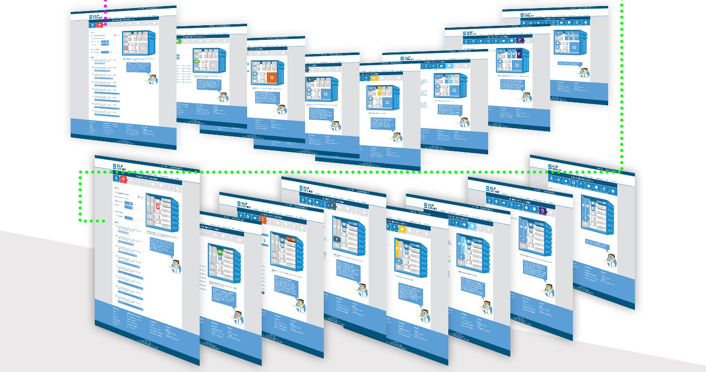ux user experience online shopping IT Servers e-commerce Ecommerce serwer brand hero blue design