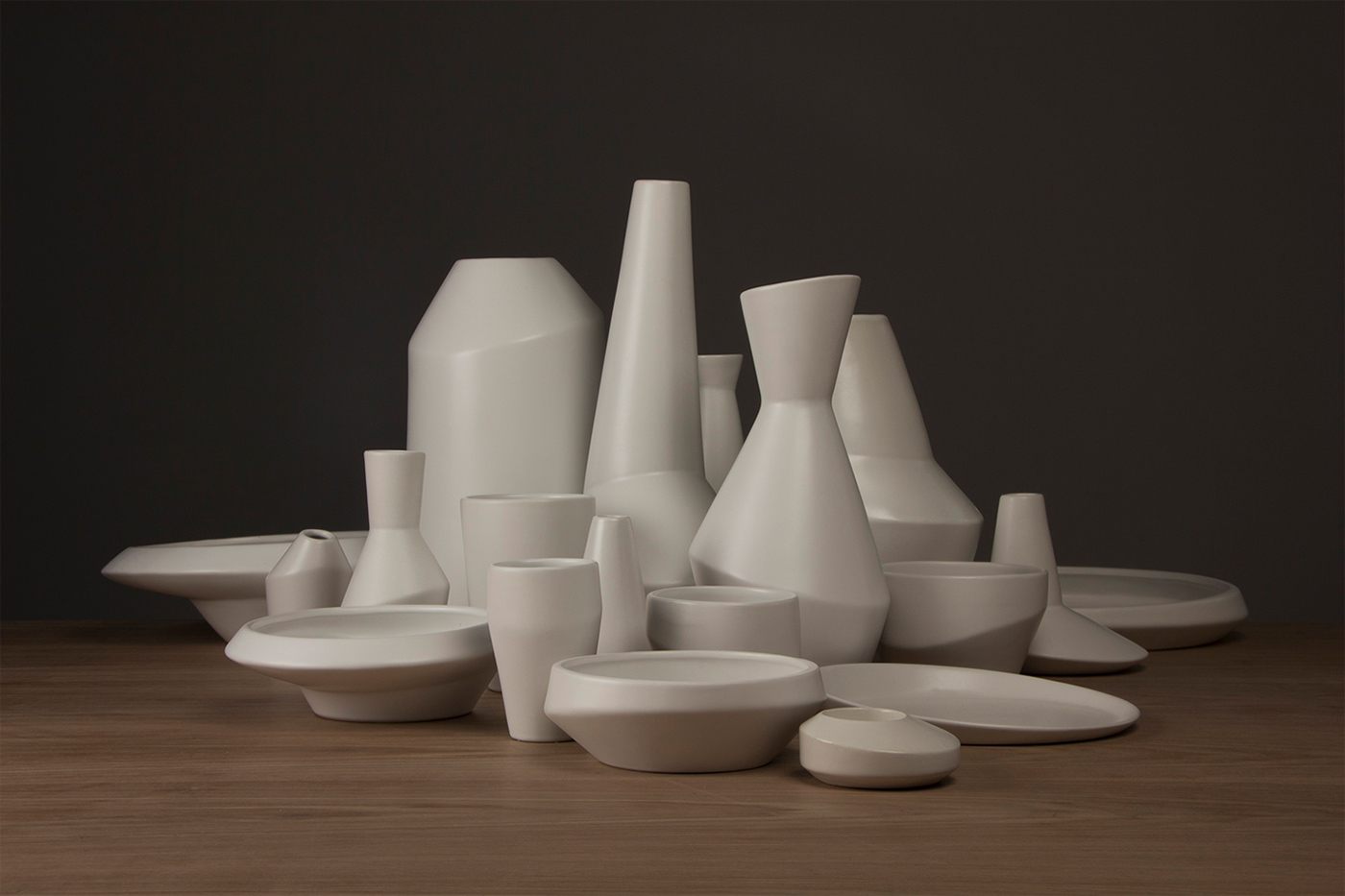 tableware porcelain asymmetric ceramics  cup Vase bowl Carafe plate made in china