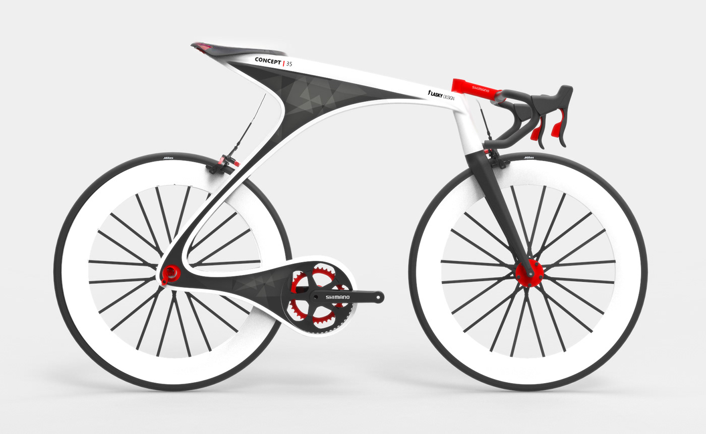 Bike frame concept carbon Composite