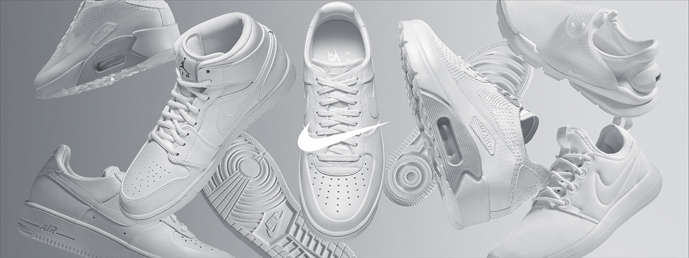Nike sneaker shanghai White shoes art direction 