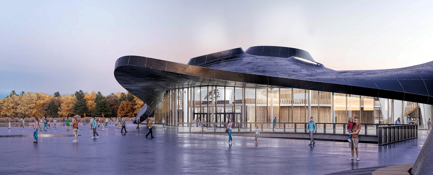 architecture arkitektur design Education Project revit Rhinoceros swimming pool visualization Vizualization