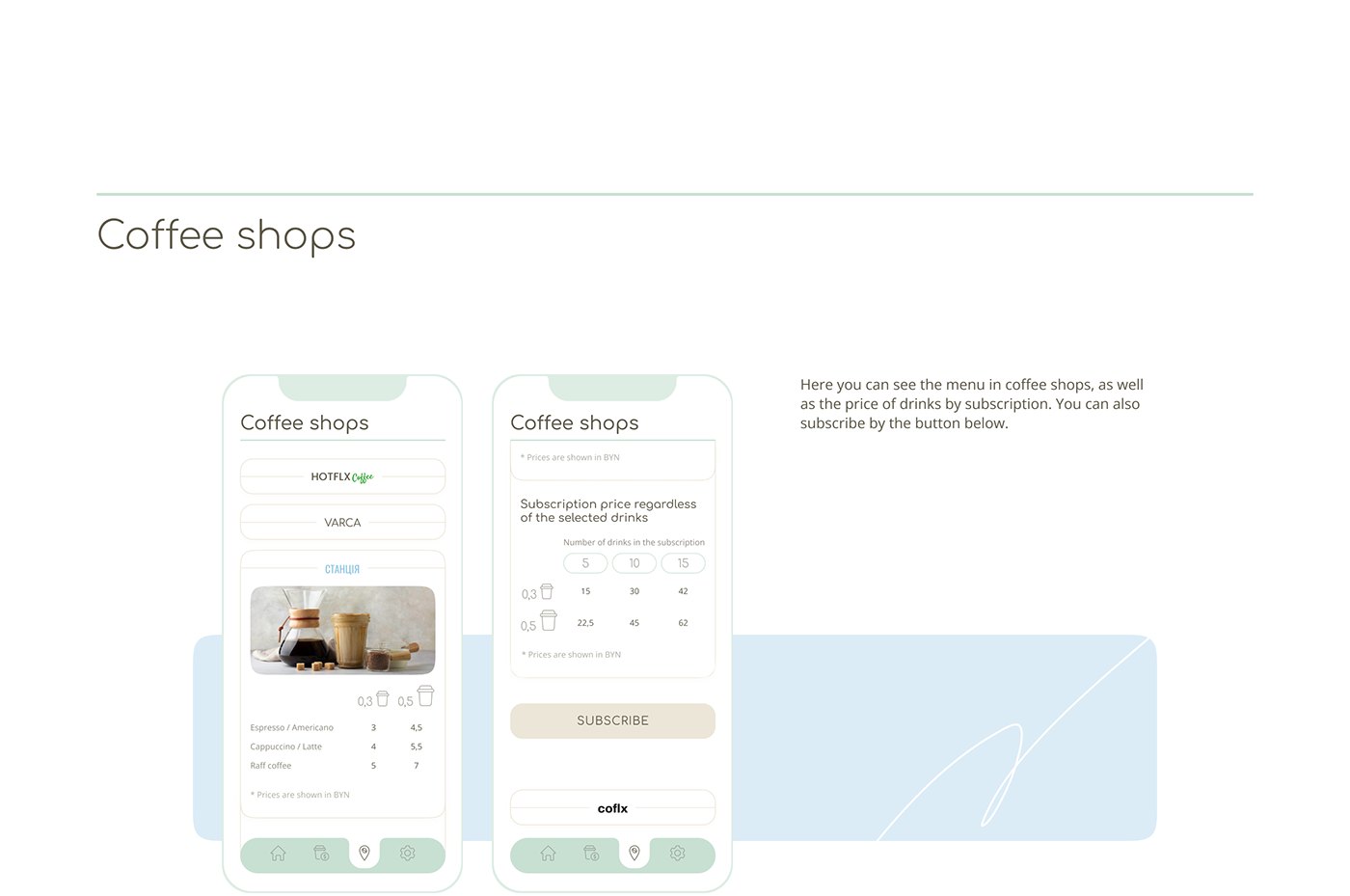 Coffee Mobile app mobiledesign Webdesign UI/UX app design mobile app design mobile UX design ui design
