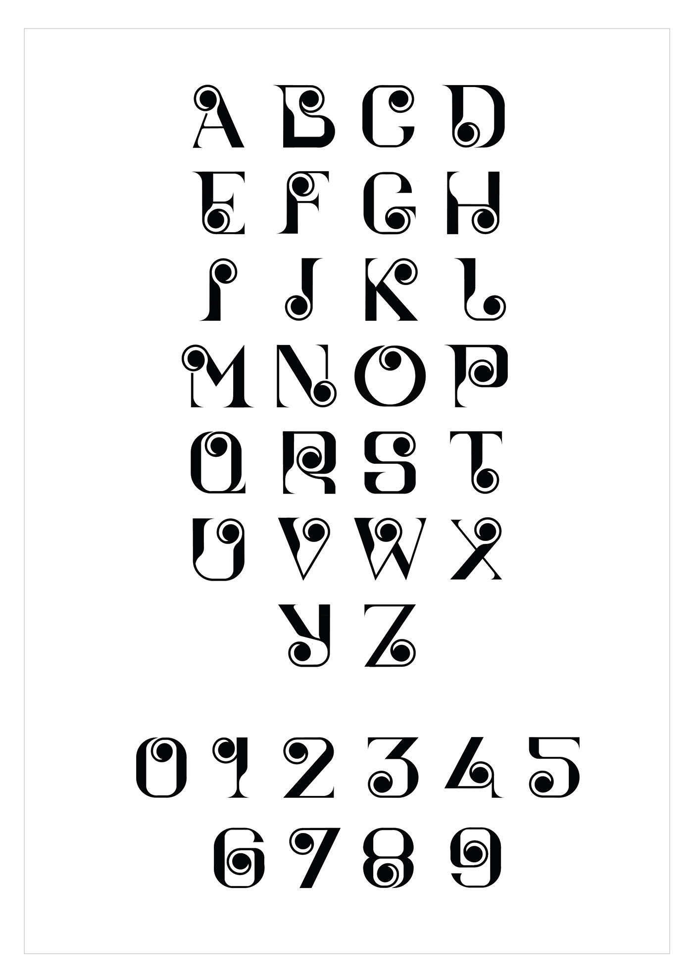 alphabets font fontdesign lowercase numbers typodesign typography   uppercase