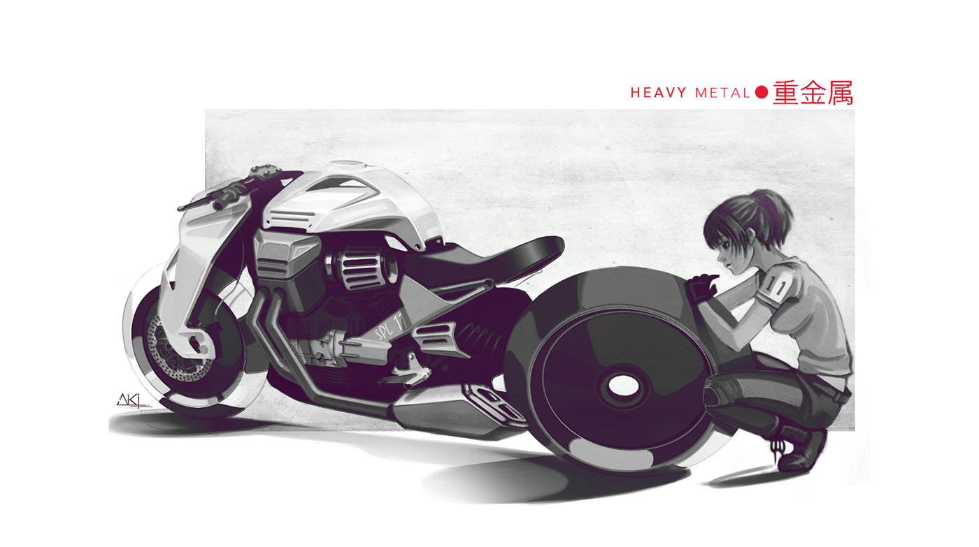 motorcycle design Automotive design industrial design  graphic design  Digital Art  product design 