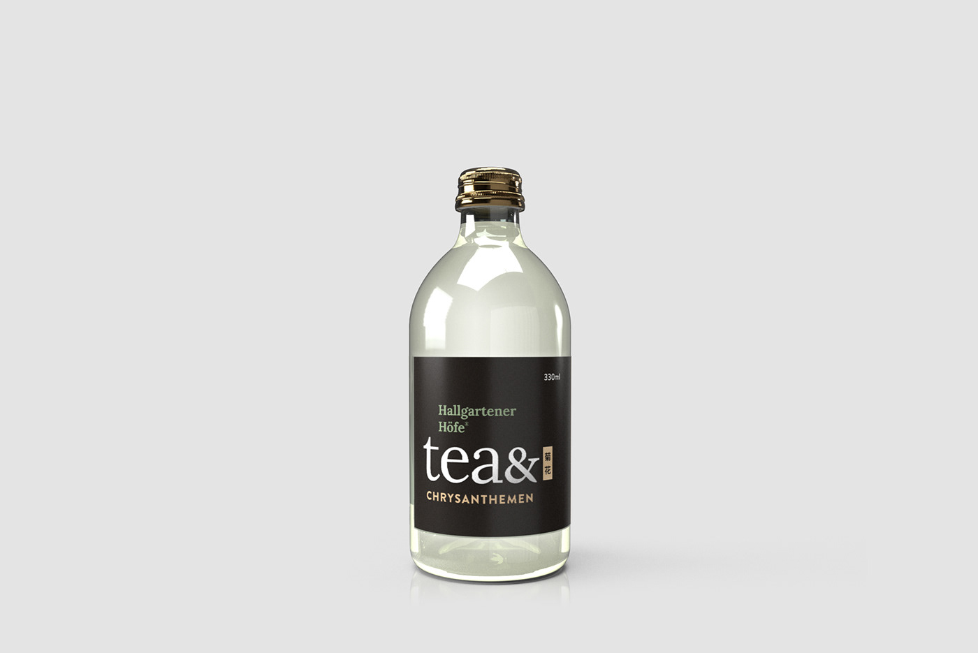 Adobe Dimensions tea Packaging bottle Conception chrysanthème