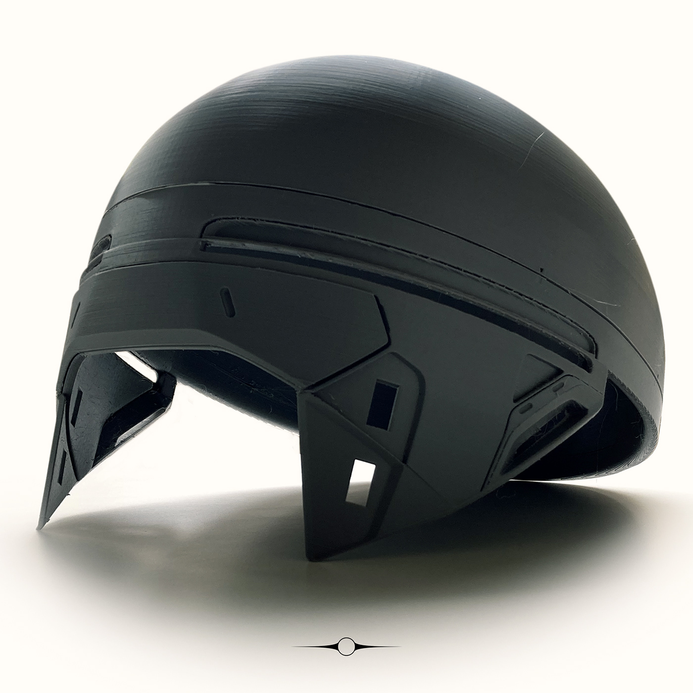 3D 3d printing art Character design  concept concept art design digital Helmet Mockup