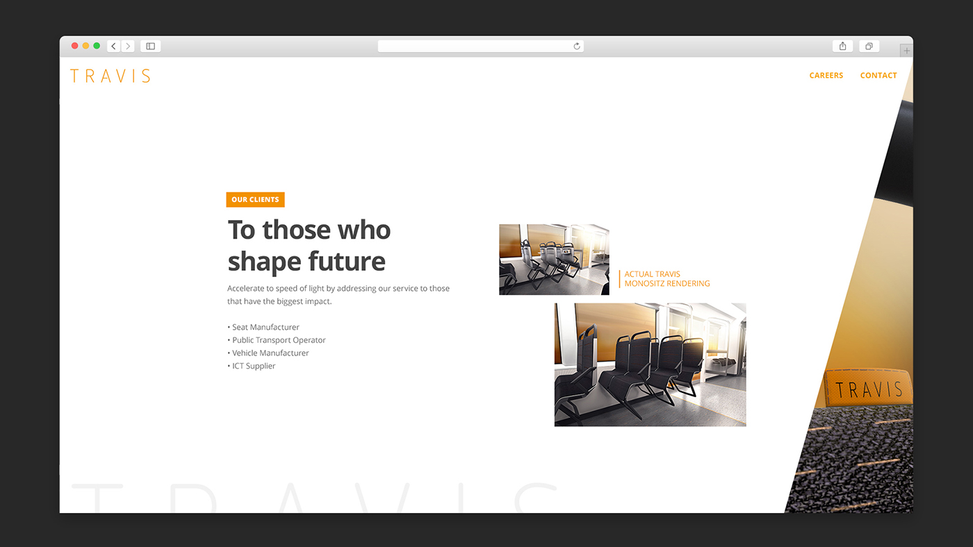 Webdesign photoshop wordpress Startup Technology Travis Website Responsive german mobility