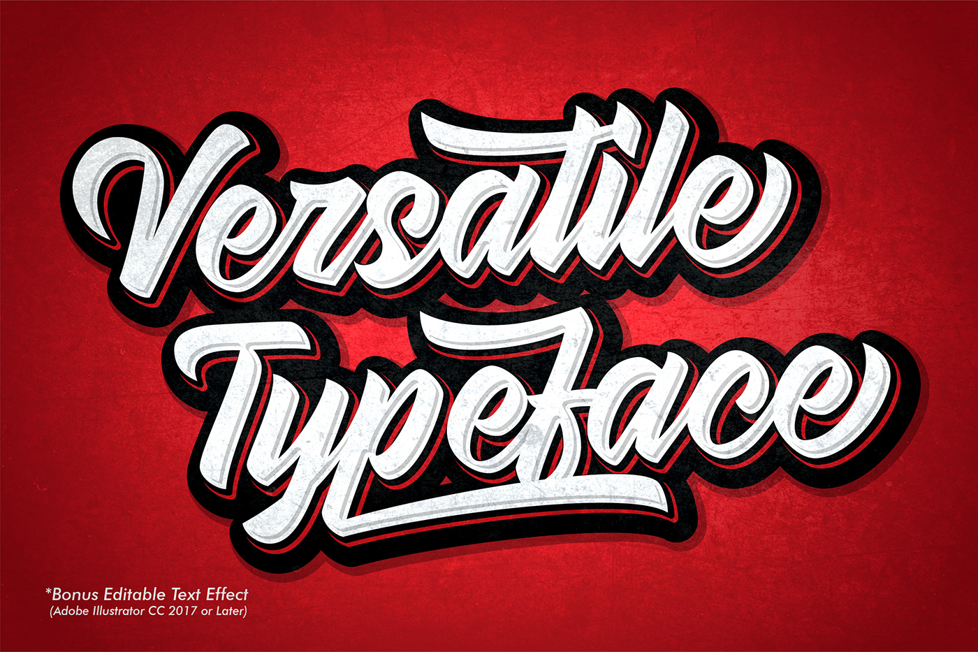 font Typeface Script Graffiti lettering text effect Retro 3D typography   modern