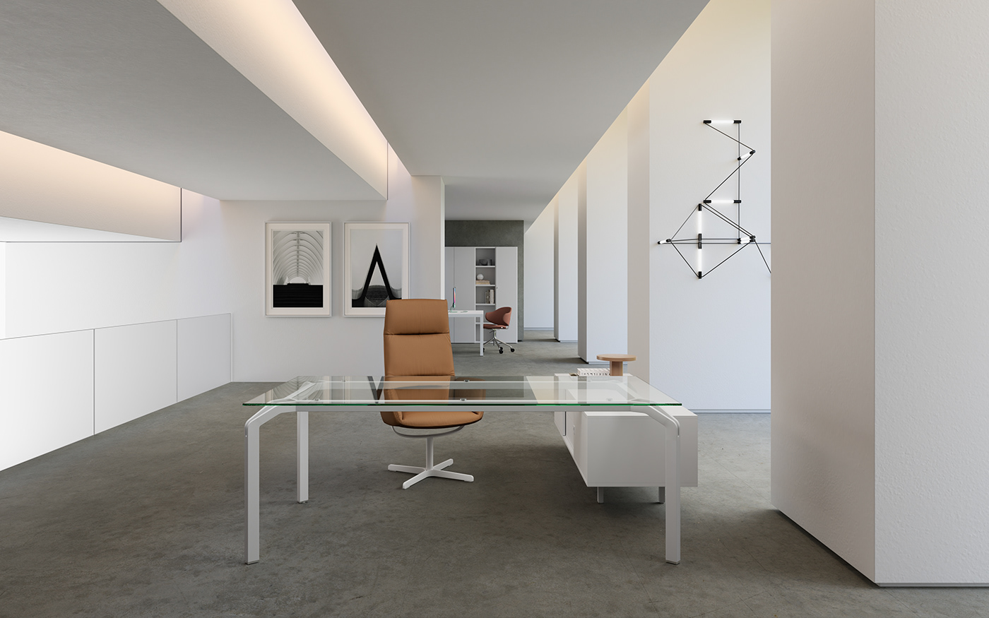 design Office 3D visualization Render architecture interior design  CGI inspiration Interior