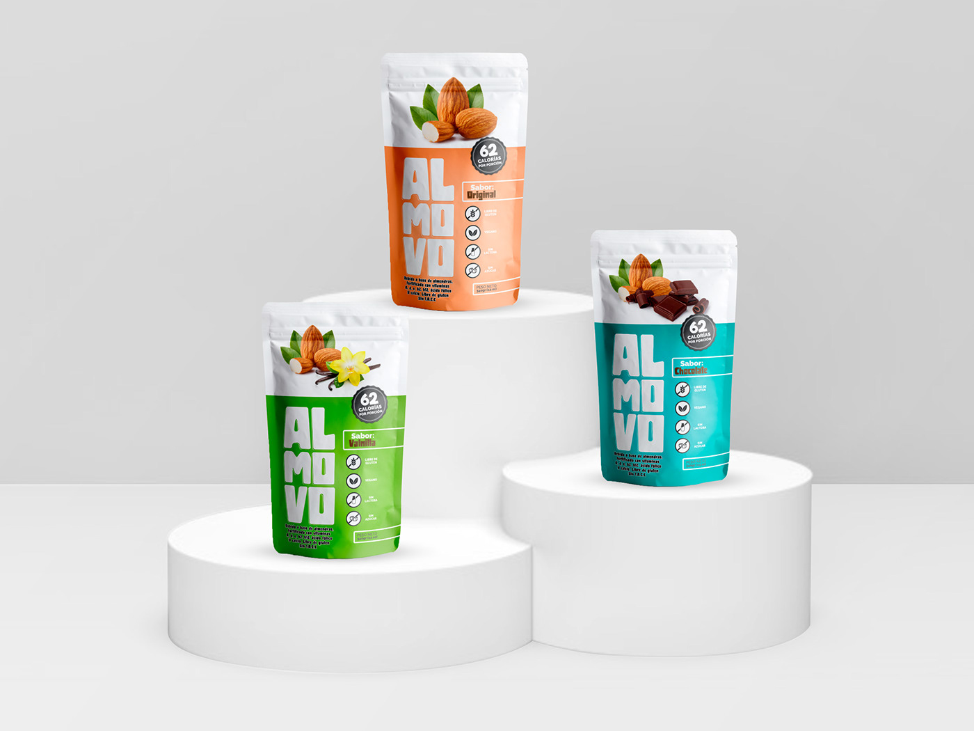Packaging Diseño de Empaques Mockup Food  design