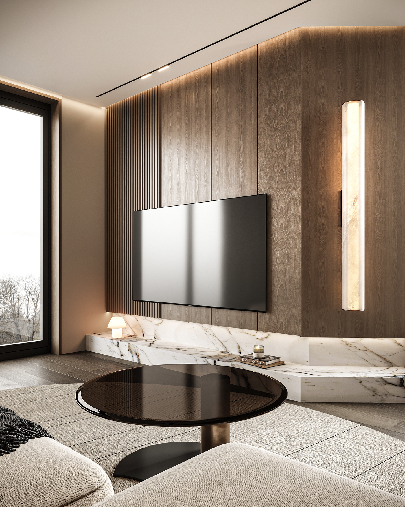 interior design  architecture visualization Render corona minimal Minimalism living room luxury