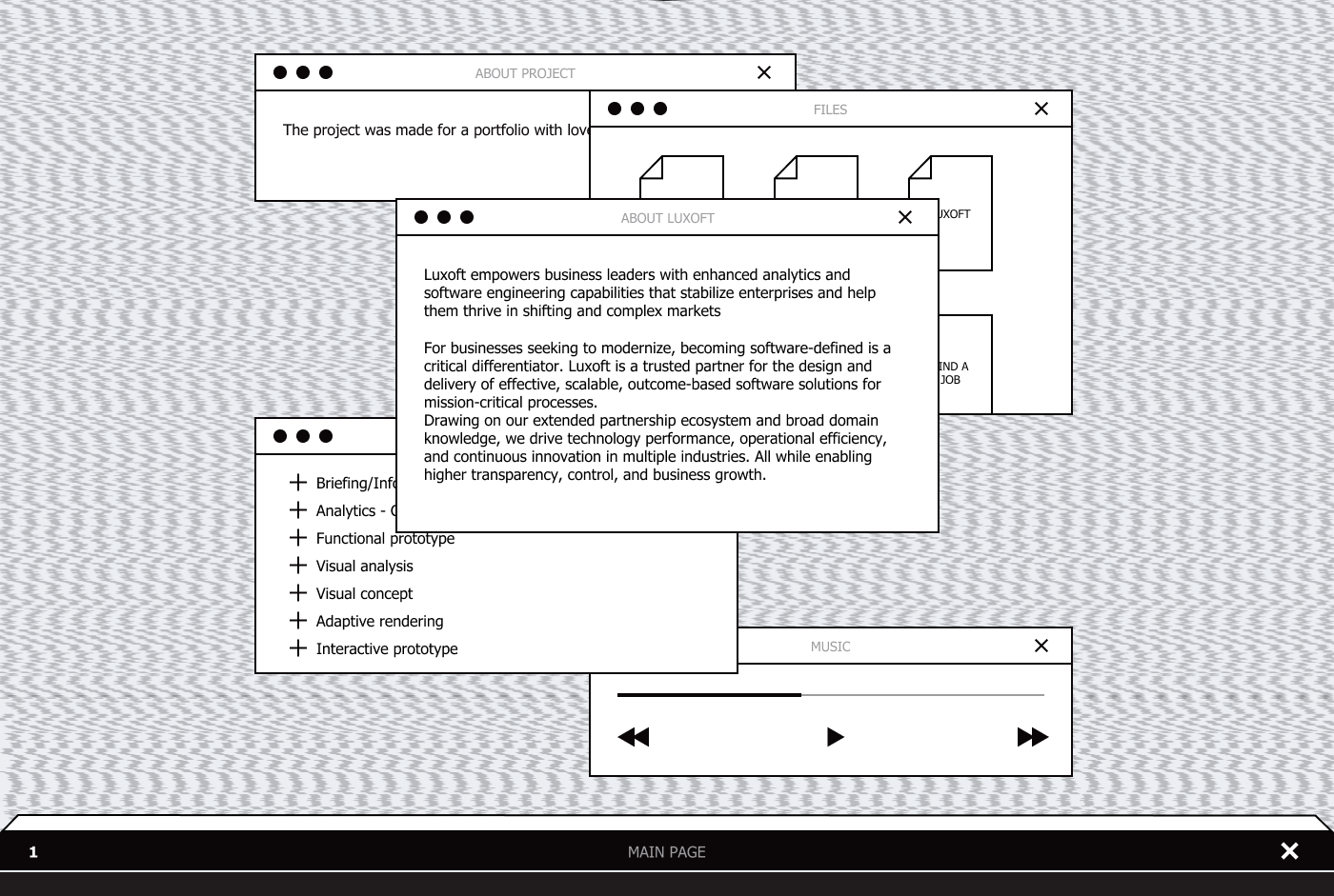 redesign corporate ux/ui Figma Website Web Design  uprock