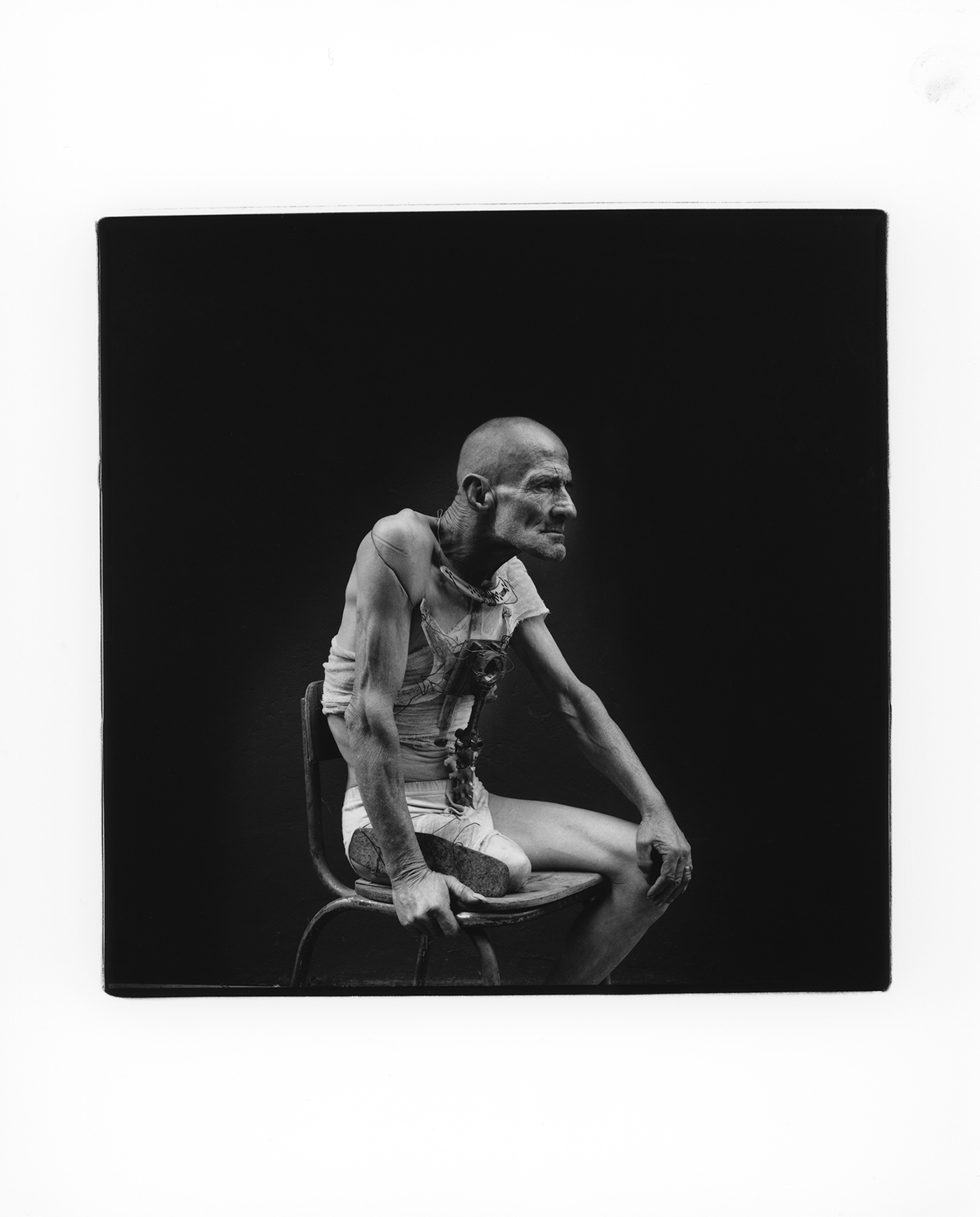 Adobe Portfolio blackandwhite Analogue film120 Hasselblad ortopedics imaginary darkroom sculpture