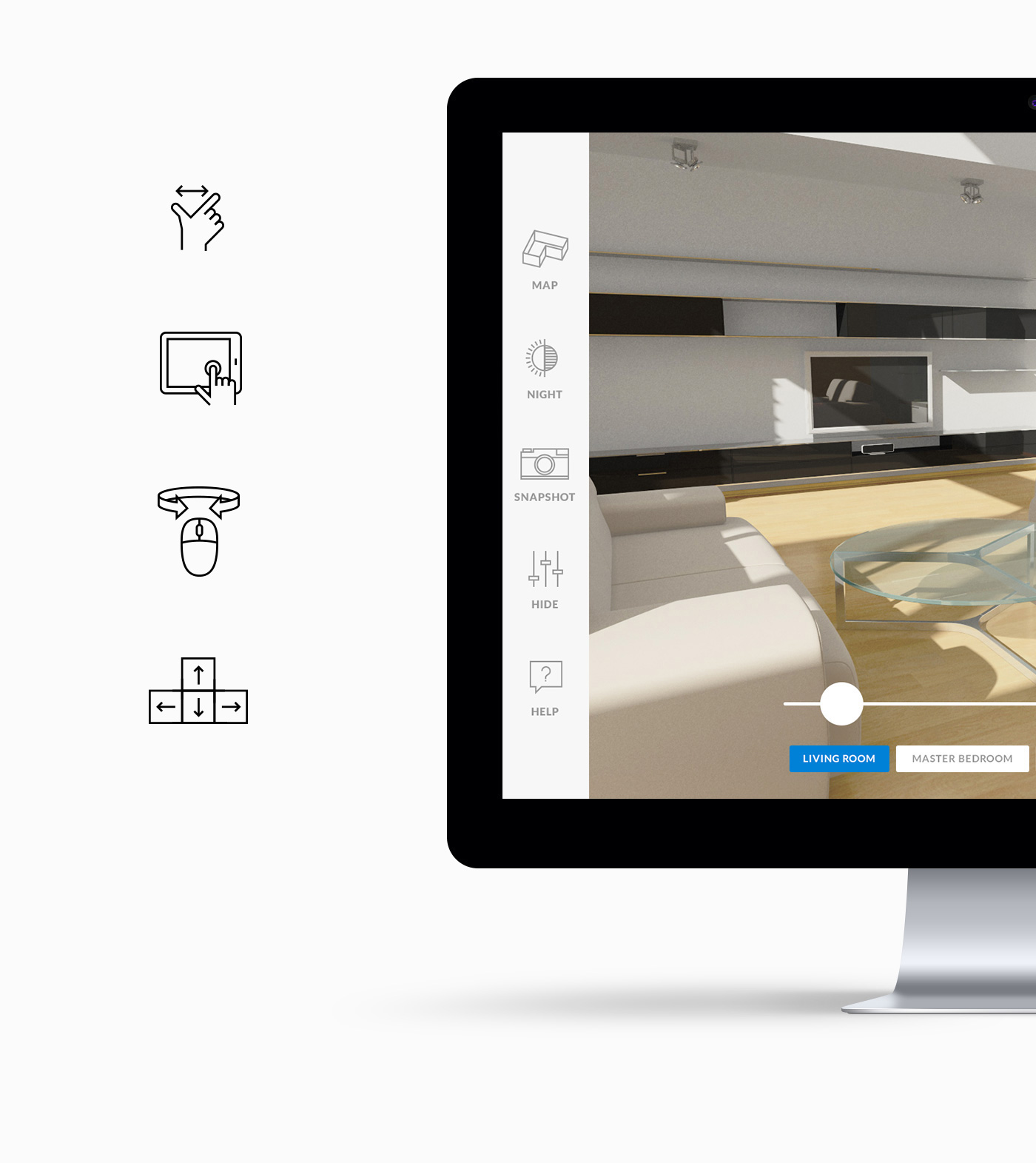 virtual tour webgl Oculus rift 3D Web development Technology interactive Real estate