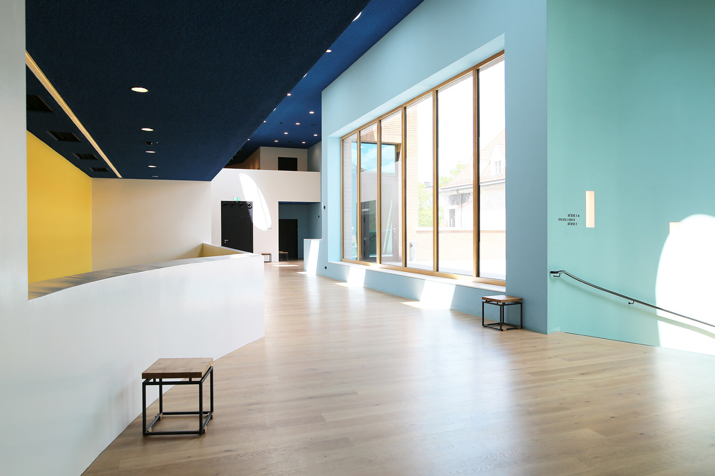 architecture building city cultural center design interior design modern munich Photography Urban