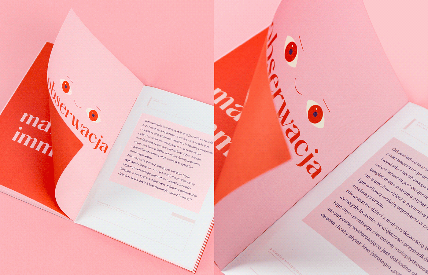 book Booklet brochure Design Book editorial graphic design  ILLUSTRATION  pink Print Book typography  