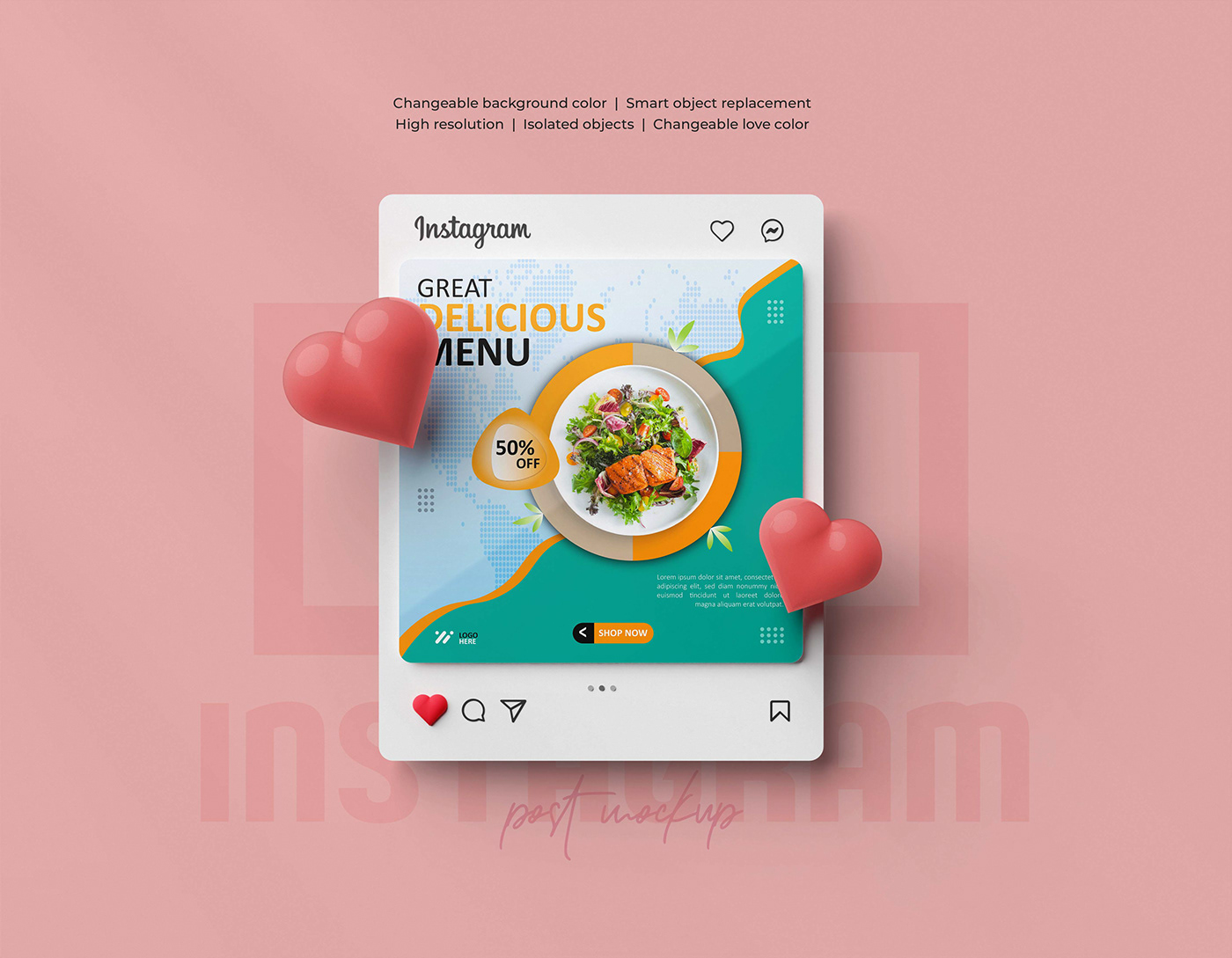 ads delicious design Food  post restaurant social media Social media post
