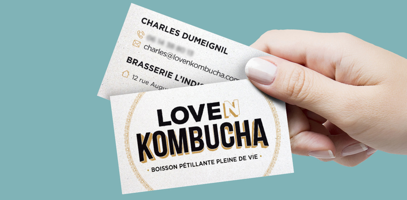 branding  charte graphic design  identité visuelle identity kombucha logo Logotype LOVEN KOMBUCHA Packaging