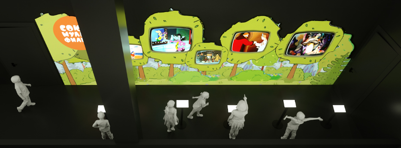 Character design  Digital Art  Exhibition Design  game design  Game Development interactive Multimedia  souzmultpark unity unity3D
