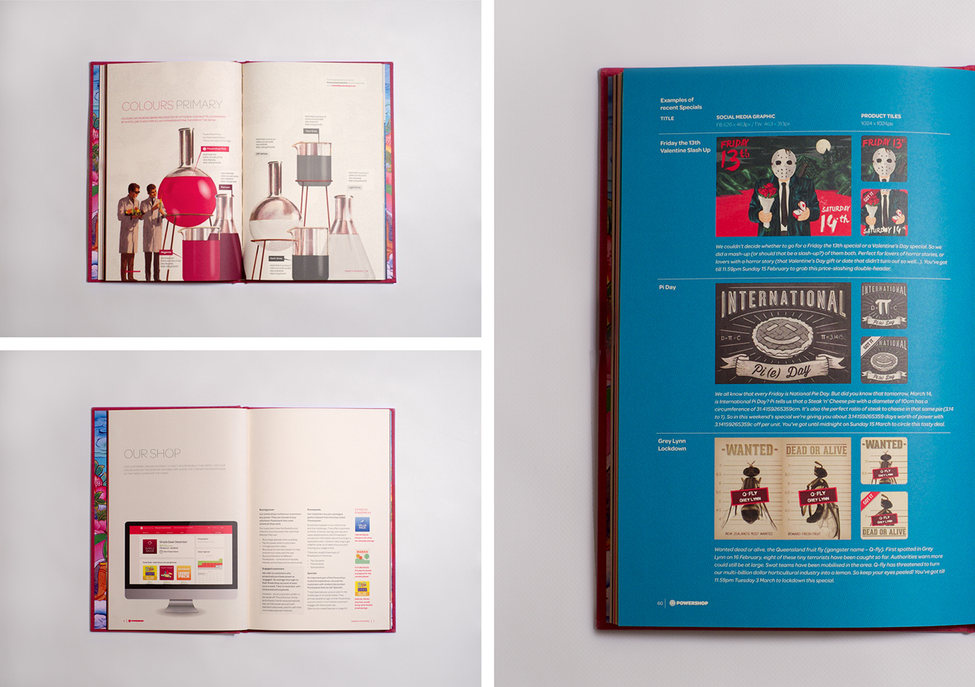 Adobe Portfolio brand guidelines Branding & Identity power manual