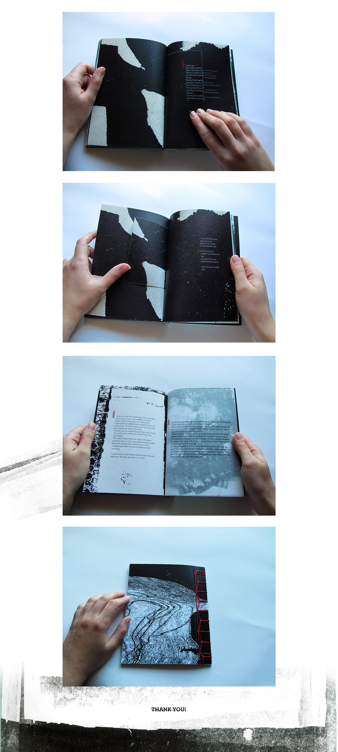 artistic book manual Digital Art  printmaking poetic narrative monoprint internship personal project