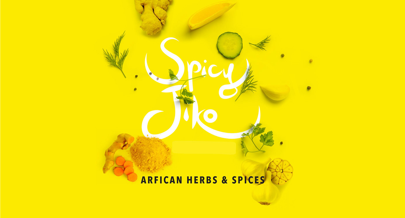 africa Blends branding  Freshly Ground herbs Packging pastes powders Small businesses spices