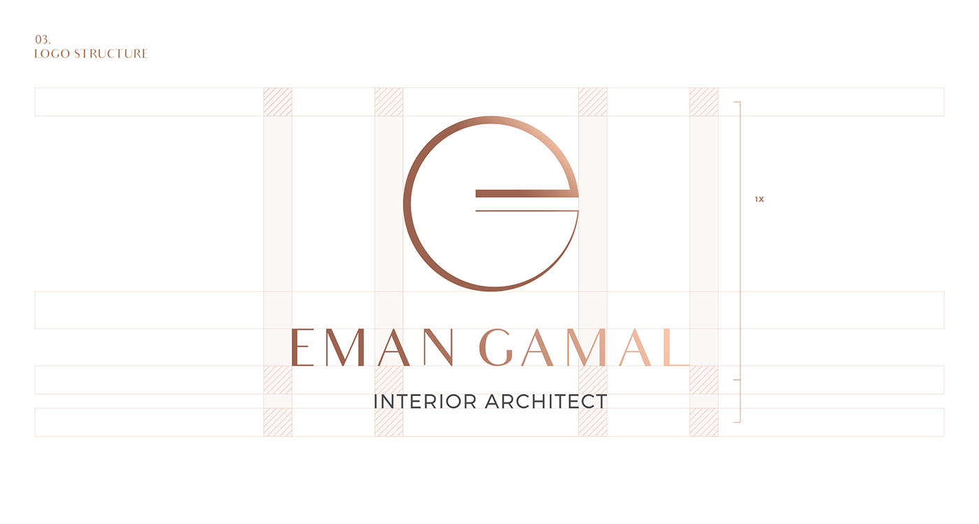 Interior Interior Architect interior design  Eman Gamal interior design egypt brand identity brand manual Architect Catalogue