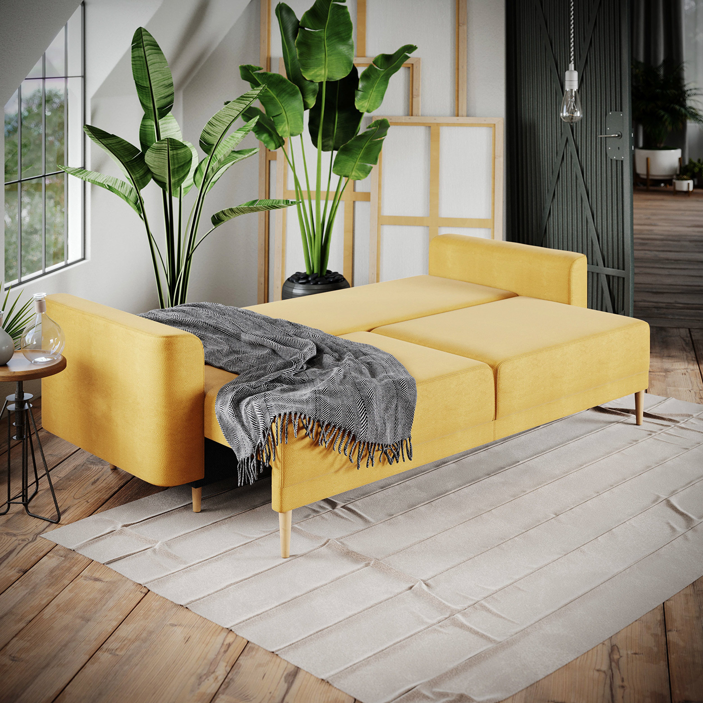 3D architecture CGI corona Render sofa