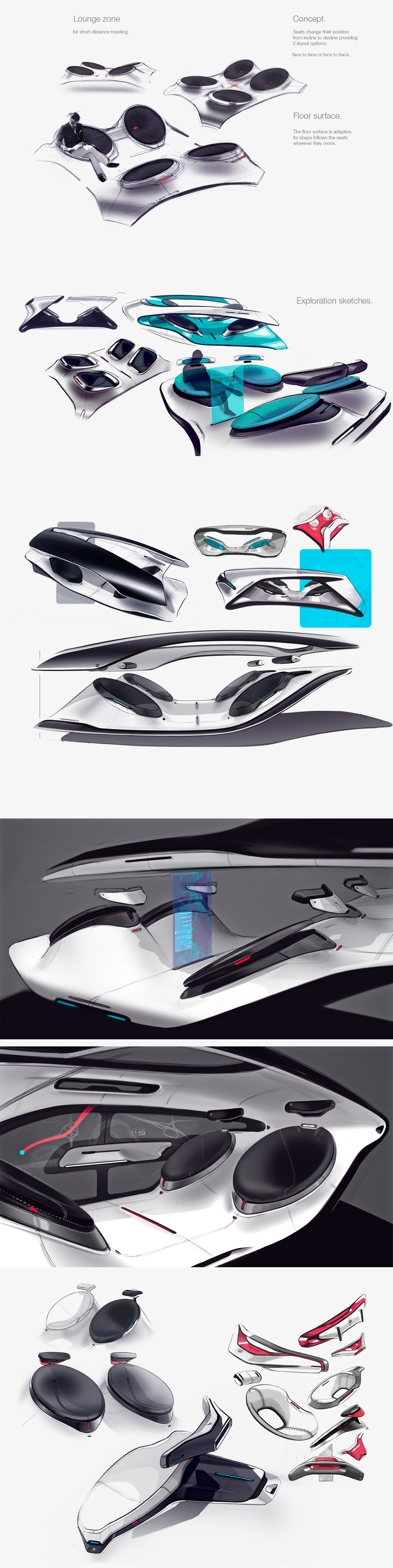 car design Interior Pforzheim cardesign animation  product design  industrial