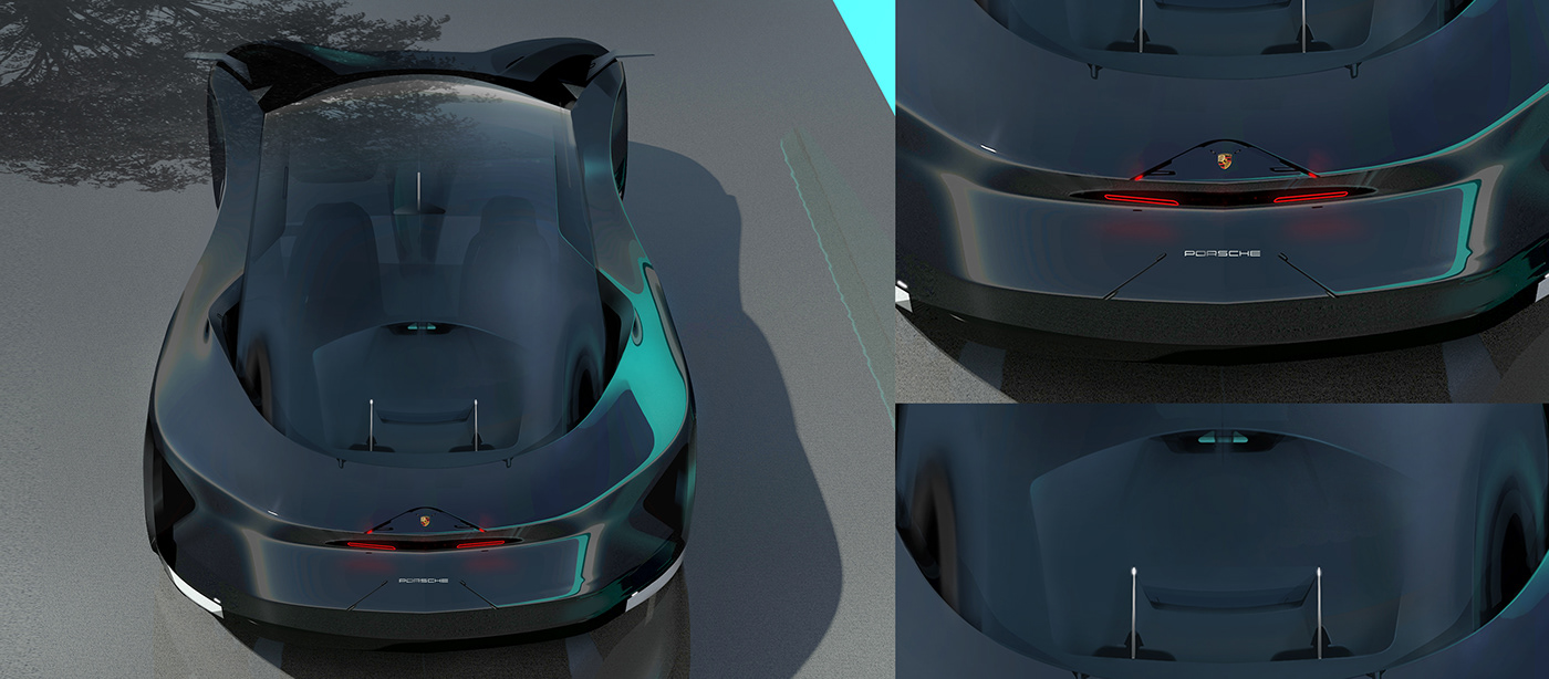 Porsche design cardesign industrialdesign automotivedesign porschedesign conceptcar concept future electric