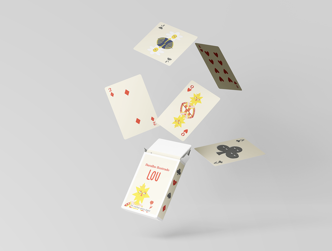 Baralho Baralho de Cartas Baralho Ilustrado design deck of cards Playing Cards Cards design utfpr