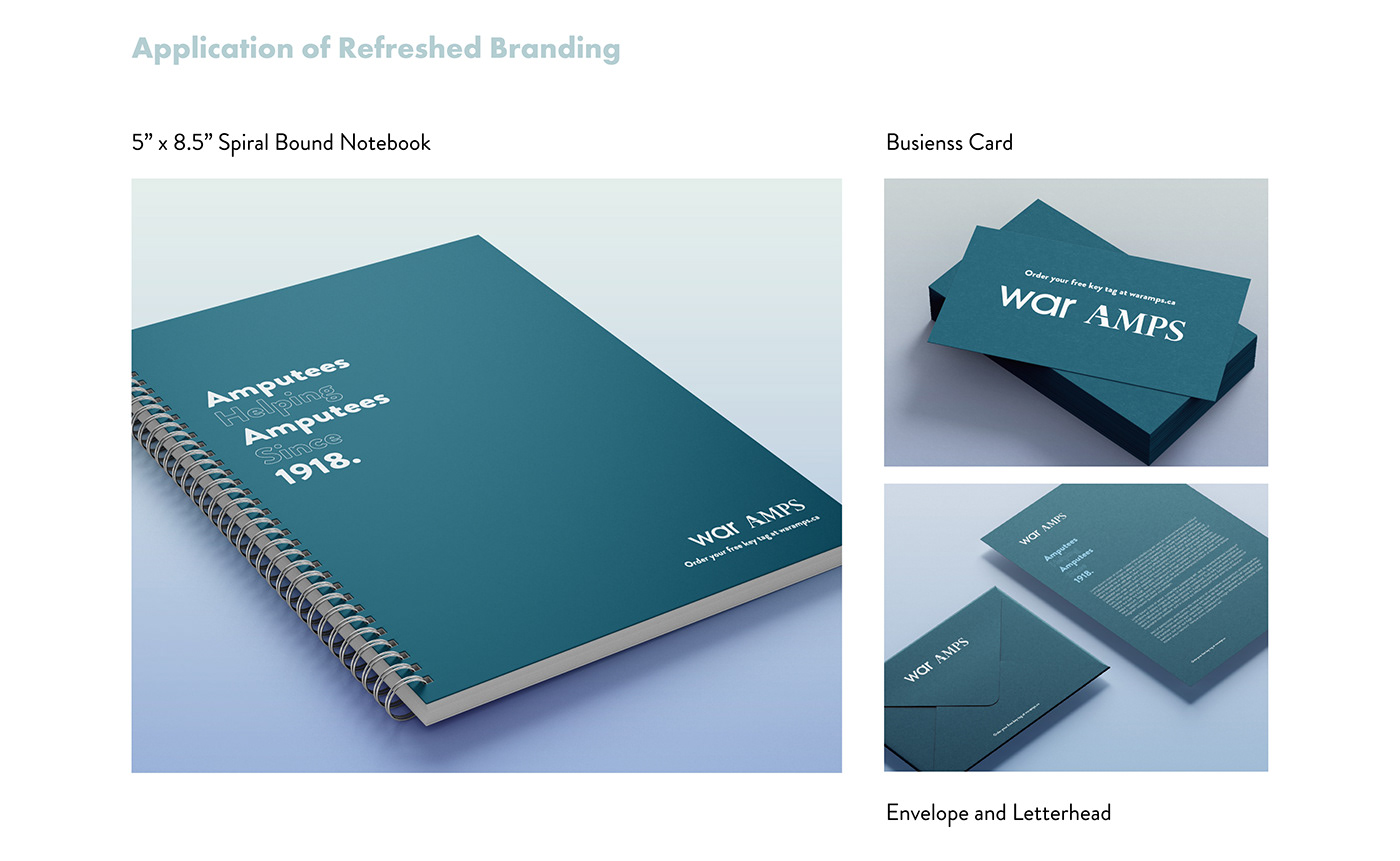 amputees brand identity brand redeisgn Event collateral Rebrand Trade Show