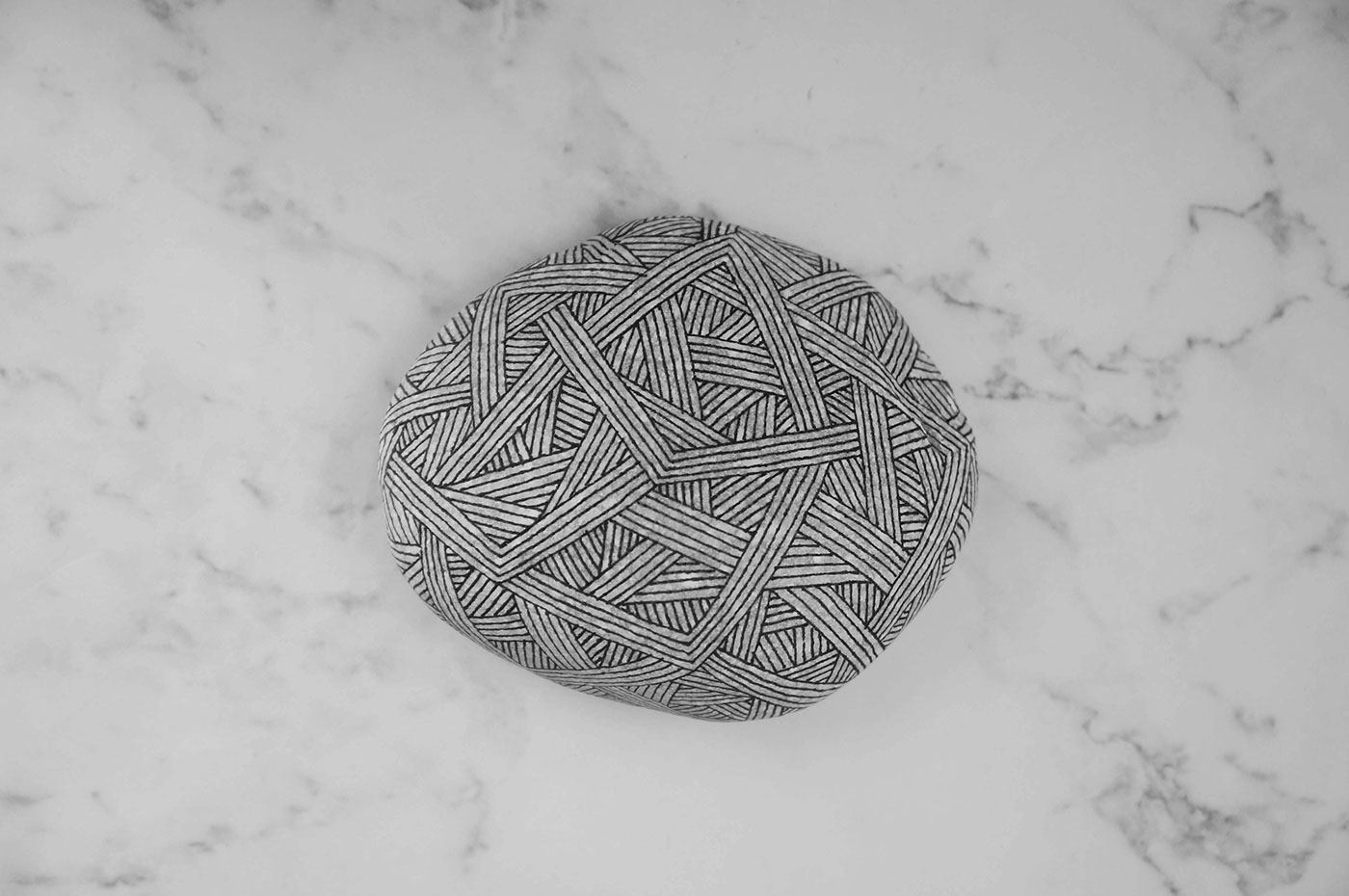 stone handrawn pattern